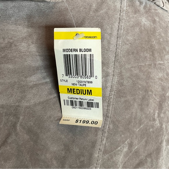 INC International Concepts - Size M Taupe Suede Ruffled Jacket (orig. $199) - Picture 11 of 13